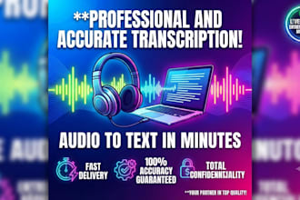 transcribe your online course or podcast