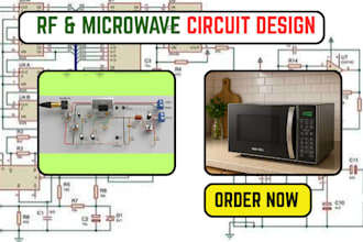 design and simulate rf and microwave circuit especially power amplifer and pcb