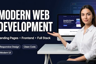 build a modern responsive website