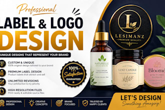 logo label packaging design