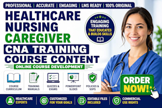 create healthcare nursing training courses caregiver cna safety course content