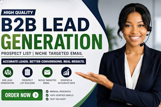 b2b lead generation prospect list lead generation niche targeted email