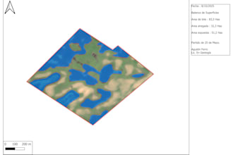 create water logging and variable rate prescription maps for smart farmin