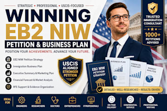 prepare a winning eb2 niw petition and immigration business plan