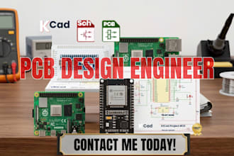 design esp32 pcb, schematic, pcb layout, pcb routing, iot hardware development