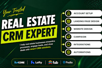 set up follow up boss real estate CRM follow up boss kvcore lofty followupboss