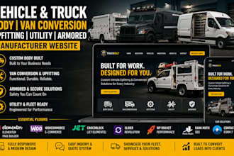 design converting truck body van conversion utility vehicle manufacturer website