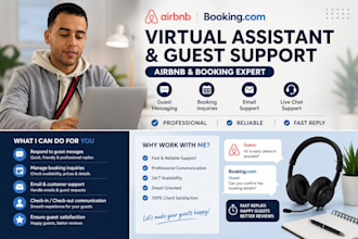 manage airbnb and booking com guest communication professionally