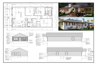 city permit blueprints architect for house plans