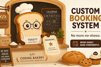 build a custom booking system for your business