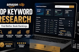 find profitable amazon KDP keywords and book categories for better visibility