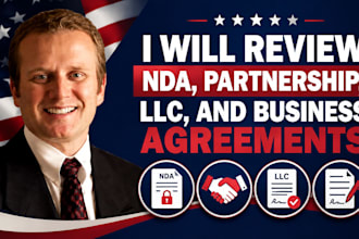 review nda partnership llc and business agreements professionally