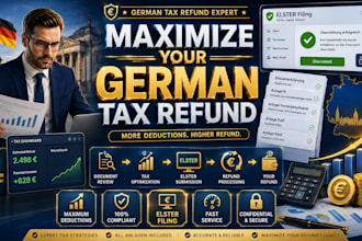 maximize german tax refund by filing an accurate fully compliant steuererklarung