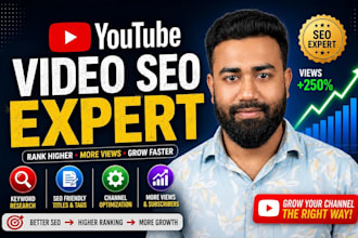 be your youtube video SEO expert