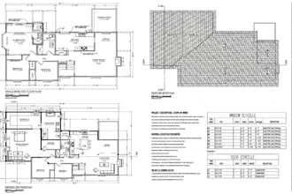 draw structural engineering deck plan, railing, home addition, extension plan