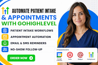 build gohighlevel intake workflows appointment automation calendar booking setup