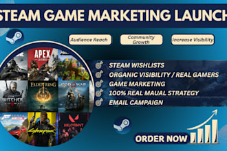steam game promotion steam game marketing steam wishlist roblox promotion