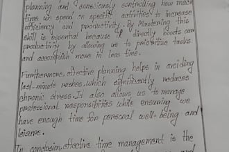 do professional handwritten document services for you