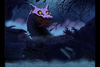 create a detailed fantasy character illustration for dnd, wow, or elden ring
