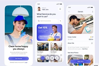 develop an ai powered handyman marketplace app for home service and repairs