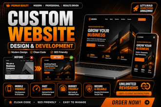 create a professional ai powered business website
