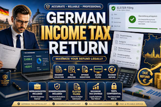 do german income tax return, werbungskosten, soderausgaben and elster filing