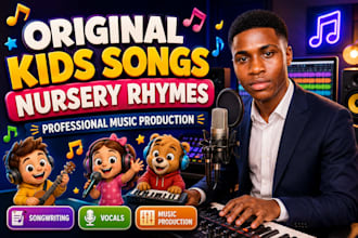 create original kids songs and nursery rhymes