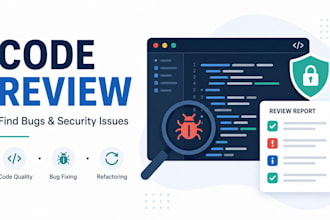 review your code and find bugs and security issues