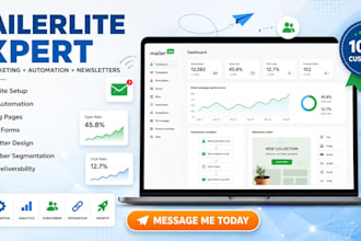 setup mailerlite email automation workflows for your business