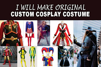 create custom original cosplay costume from scratch