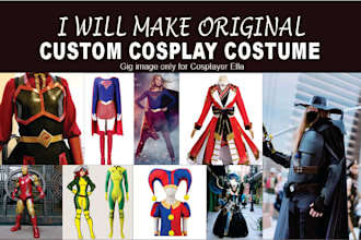 make original custom cosplay costume from scratch