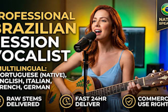 sing passionate pop, jazz songs in portuguese, english, italian, french, german