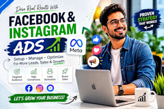 setup facebook lead ads campaigns,   meta ads for sales leads and conversions