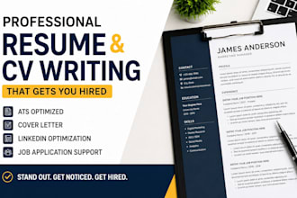 deliver complete career branding with resume, cover letter, and linkedin