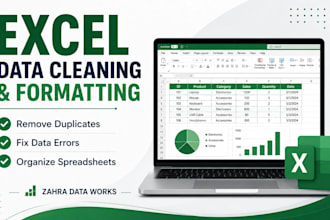 clean and format microsoft excel spreadsheets