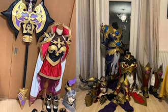 custom wearable cosplay armor 3d helmet eva foam cosplay 3d mask fdm printing
