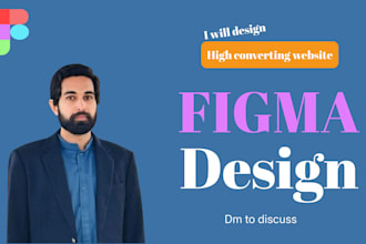 design modern uiux website and landing pages in figma