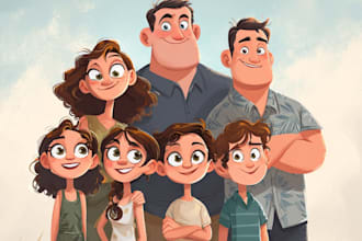 merge your photos into a realistic family portrait
