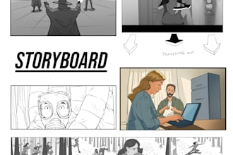 create storyboard in any style