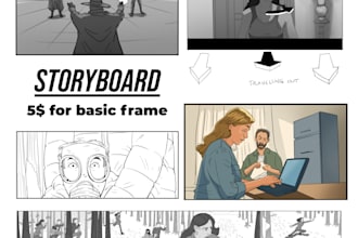 create storyboard in any style