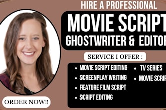 write, format, and polish your screenplay in industry standard format