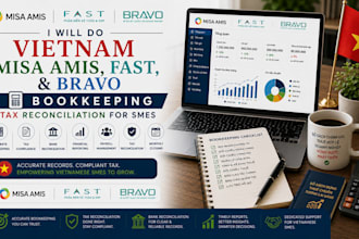do vietnam misa amis, fast, vacom bravo bookkeeping, tax reconciliation for smes