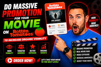 promote your movie on rotten tomatoes for organic visibility