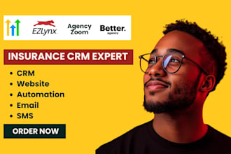integrate insurance website leads with ezlynx, agencyzoom, better agency CRM