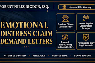 draft a trauma and pain suffering settlement demand letter