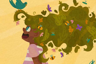 illustrate a kidlit book