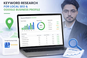 do keyword research for local SEO and google business profile