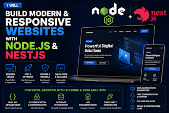 build secure nodejs and nestjs rest apis