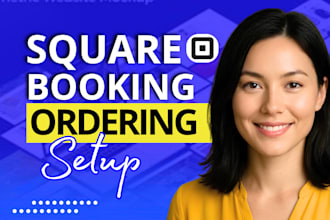 set up square online booking scheduling and pickup system