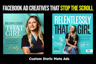 design facebook ad creatives for meta and instagram ads